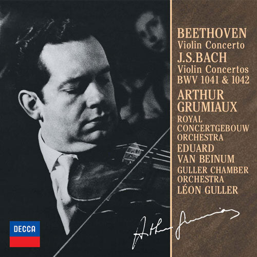 アルテュール・グリュミオー / ベートーヴェン:ヴァイオリン協奏曲、他(モノラル録音)【CD】