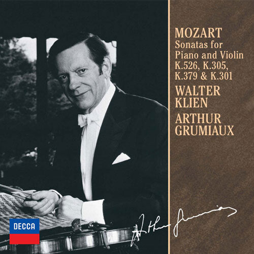 アルテュール・グリュミオー / モーツァルト:ヴァイオリン・ソナタ第25番・第29番・第35番・第42番【CD】