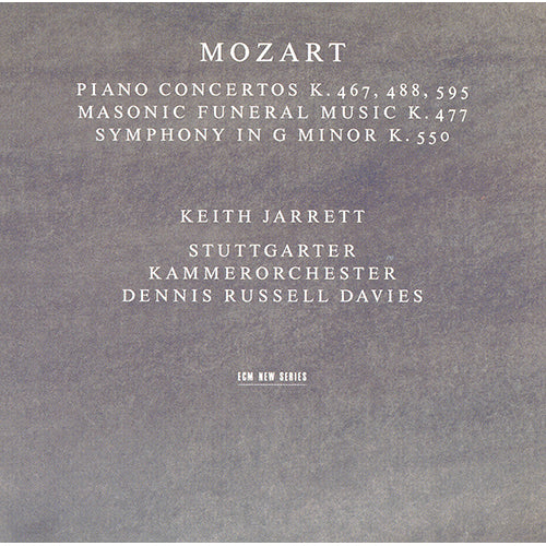 キース・ジャレット / モーツァルト:ピアノ協奏曲第23番・第27番・第21番 他【CD】【SHM-CD】