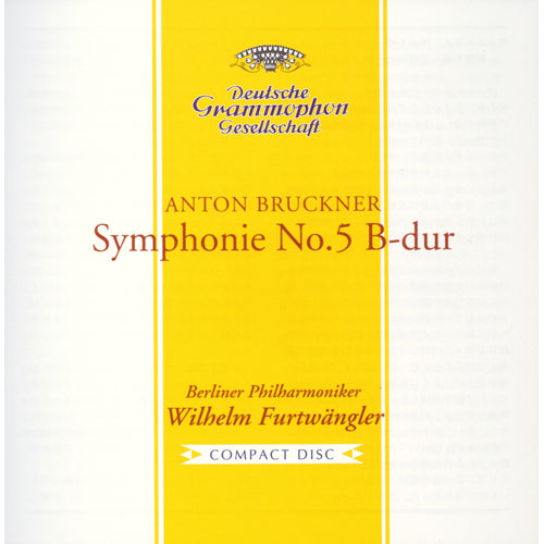 ヴィルヘルム・フルトヴェングラー / ブルックナー:交響曲第5番【初回生産限定】【CD】【UHQCD】