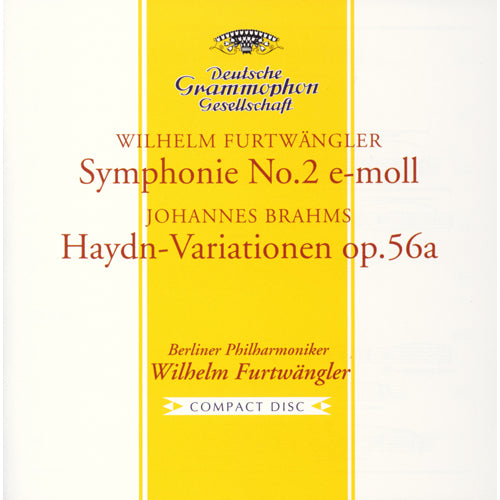 ヴィルヘルム・フルトヴェングラー / フルトヴェングラー:交響曲第2番 他【初回生産限定】【CD】【UHQCD】