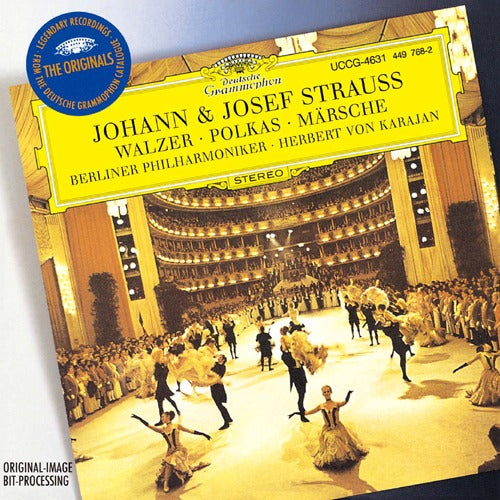 ヘルベルト・フォン・カラヤン / シュトラウス:ワルツ&ポルカ集【CD】