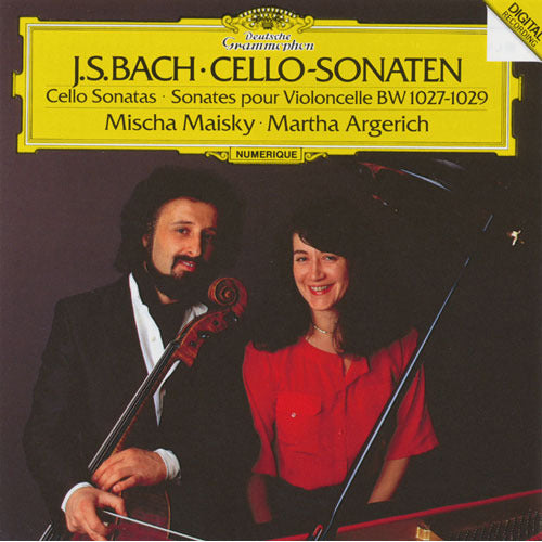ミッシャ・マイスキー / J.S.バッハ:チェロ・ソナタ第1番~第3番【CD】