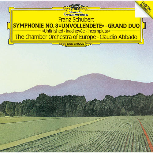 クラウディオ・アバド / シューベルト:交響曲第8番《未完成》、他【CD】