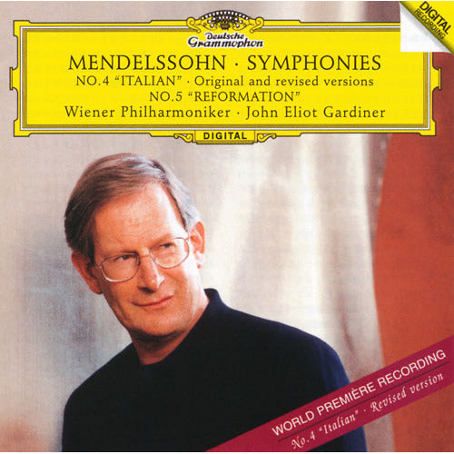 ジョン・エリオット・ガーディナー / メンデルスゾーン:交響曲第4番《イタリア》、第5番《宗教改革》【CD】【SHM-CD】