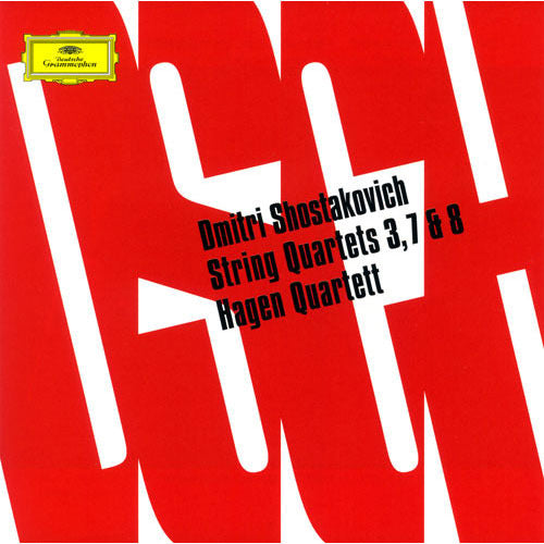ハーゲン弦楽四重奏団 / ショスタコーヴィチ:弦楽四重奏曲第3番・第7番・第8番【CD】【SHM-CD】