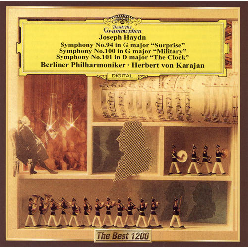ヘルベルト・フォン・カラヤン / ハイドン:交響曲第94番《驚愕》、100番《軍隊》、101番《時計》【CD】