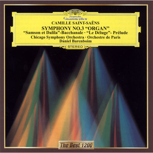 ダニエル・バレンボイム / サン=サーンス:交響曲第3番《オルガン》、死の舞踏、バッカナール、他【CD】