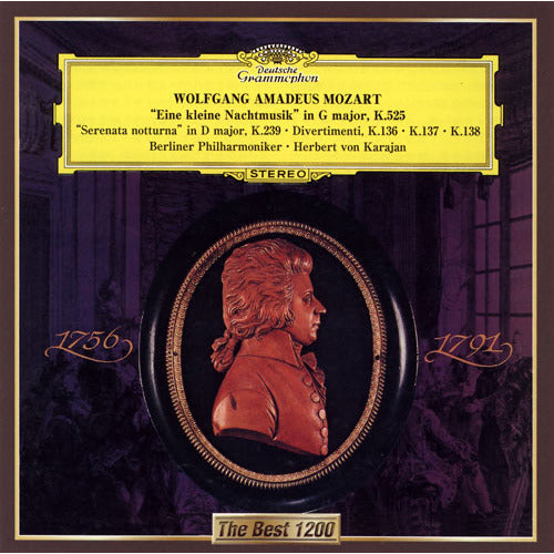 ヘルベルト・フォン・カラヤン / モーツァルト:《アイネ・クライネ・ナハトムジーク》、他【CD】
