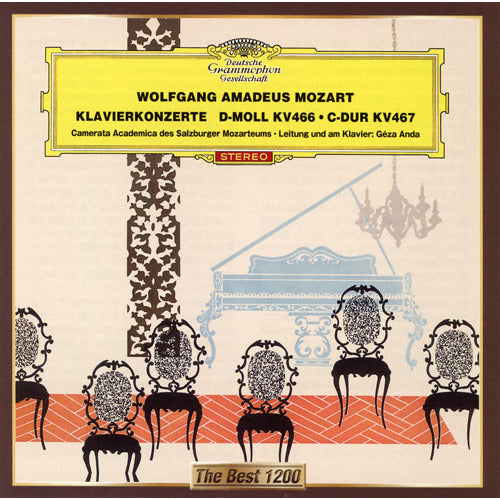 ゲザ・アンダ / モーツァルト:ピアノ協奏曲第20番、第21番【CD】