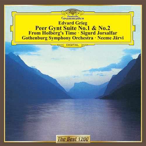 ネーメ・ヤルヴィ / グリーグ:《ペール・ギュント》組曲第1番・第2番 他【CD】
