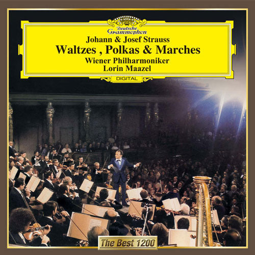 ロリン・マゼール / 美しく青きドナウ~ワルツ&ポルカ、行進曲集【CD】