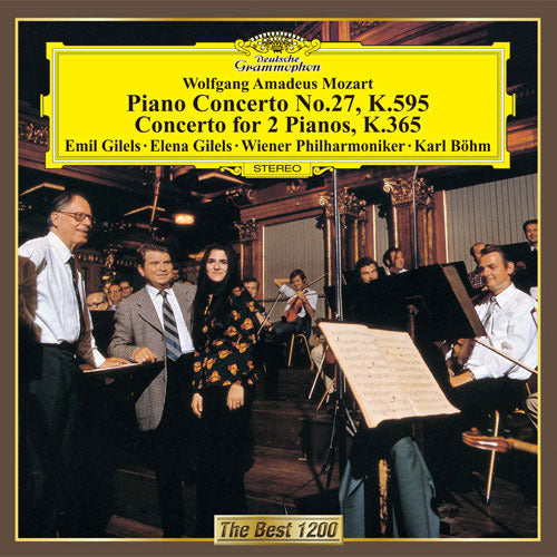 エミール・ギレリス / モーツァルト:ピアノ協奏曲第27番&2台のピアノのための協奏曲【CD】