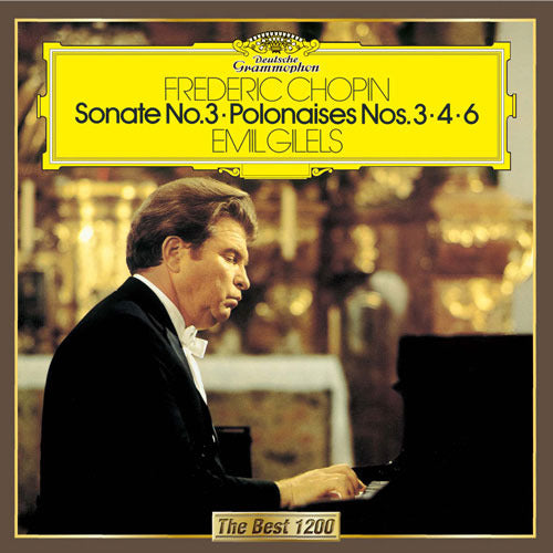 エミール・ギレリス / ショパン:ピアノ・ソナタ第3番、ポロネーズ第3番《軍隊》、第4番、第6番《英雄》【CD】