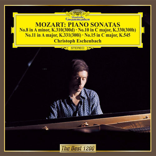 クリストフ・エッシェンバッハ / モーツァルト:ピアノ・ソナタ第8番、第10番、第11番、第15番【CD】