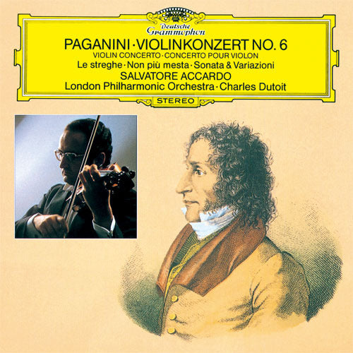 サルヴァトーレ・アッカルド / パガニーニ:ヴァイオリン協奏曲第6番、他【CD】