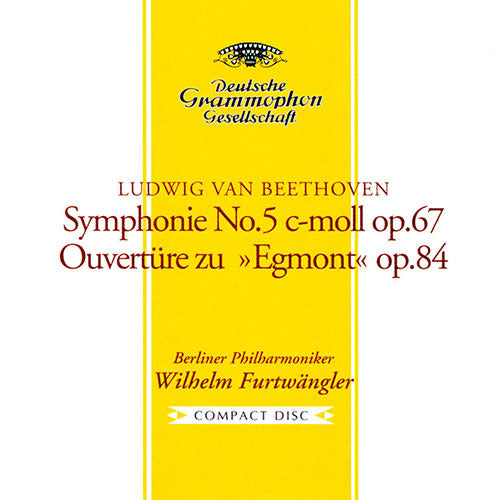 ヴィルヘルム・フルトヴェングラー / ベートーヴェン:交響曲第5番《運命》、《エグモント》序曲【CD】【SHM-CD】
