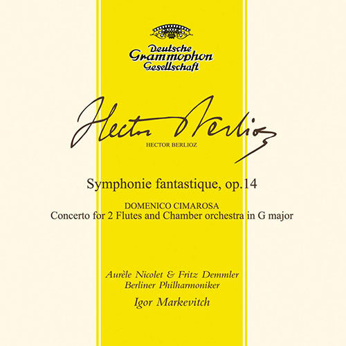 イーゴル・マルケヴィチ / ベルリオーズ:幻想交響曲、チマローザ:2つのフルートのための協奏曲【CD】【SHM-CD】