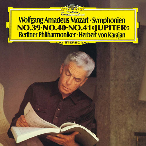 ヘルベルト・フォン・カラヤン / モーツァルト:後期3大交響曲~第39番・第40番・第41番《ジュピター》【CD】