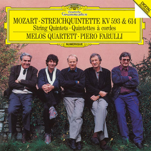 メロス弦楽四重奏団 / モーツァルト:弦楽五重奏曲集Vol.3【CD】