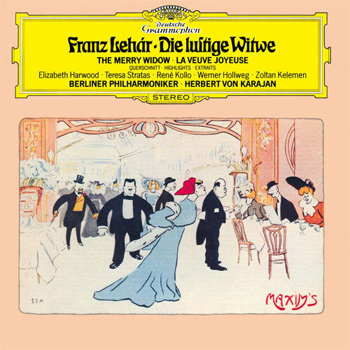ヘルベルト・フォン・カラヤン / レハール:喜歌劇《メリー・ウィドウ》 (ハイライト)【初回限定盤】【CD】【UHQCD】