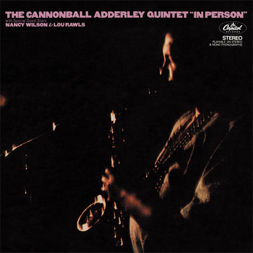 キャノンボール・アダレイ / キャノンボール・アダレイ・イン・パーソン【CD】