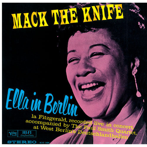 エラ・フィッツジェラルド / マック・ザ・ナイフ~エラ・イン・ベルリン【生産限定盤】【CD】