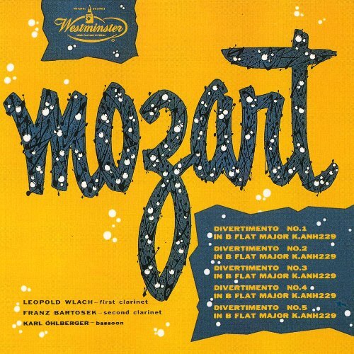 レオポルト・ウラッハ / モーツァルト: 5つのディヴェルティメント【限定盤】【CD】【UHQCD】