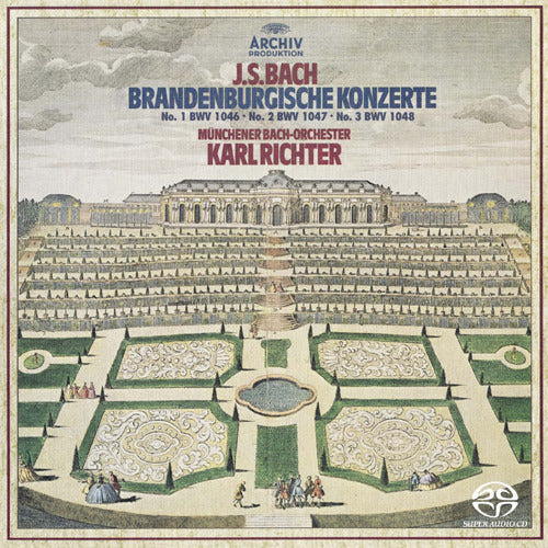 カール・リヒター / J.S.バッハ:ブランデンブルク協奏曲第1番~第3番【初回生産限定盤】【SA-CD】【SHM-CD】