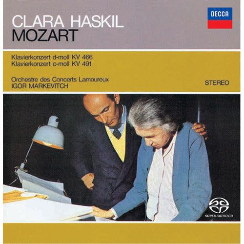 クララ・ハスキル / モーツァルト:ピアノ協奏曲 第20番、第24番【初回限定盤】【SA-CD】【SHM-CD】