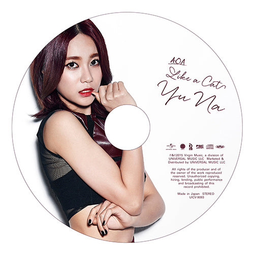 AOA / Like a Cat【初回限定盤 メンバー別ピクチャーレーベル:YUNA】【CD MAXI】