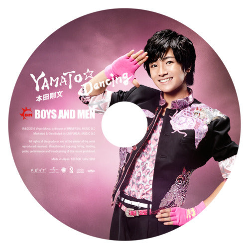 BOYS AND MEN / YAMATO☆Dancing【初回限定ピクチャーレーベル盤】【本田剛文】【CD MAXI】