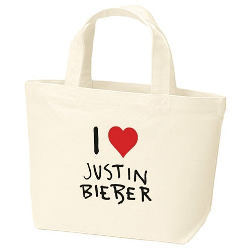 ジャスティン・ビーバー / Justin Bieber I Love JB Mini Tote
