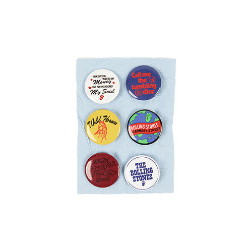 ザ・ローリング・ストーンズ / RS No,9 Harajuku【The Rolling Stones SS25 RS No 9 Button Pack】