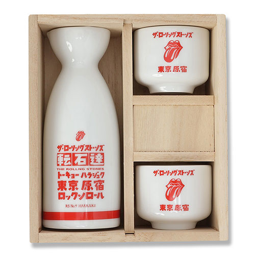 ザ・ローリング・ストーンズ / RS No,9 Harajuku The Rolling Stones とっくり&おちょこSET 赤【グッズ】