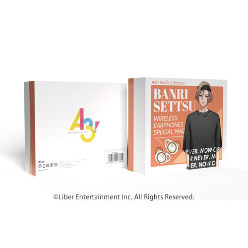 イケメン役者育成ゲーム『A3!』コラボモデル / TRUE WIRELESS STEREO EARPHONES イケメン役者育成ゲーム『A3!』秋組 摂津万里(CV:沢城千春)モデル