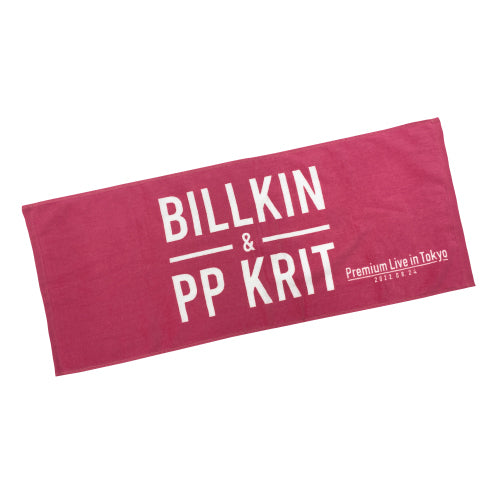 Billkin & PP Krit / Billkin & PP Krit タオル【Red】