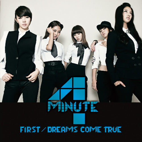 4Minute / FIRST/DREAMS COME TRUE【初回盤B】【CD MAXI】【+DVD】