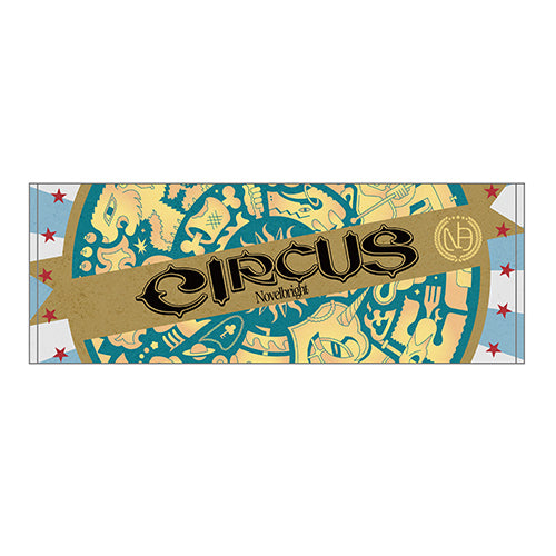 Novelbright / Novelbright POP-UP STORE “CIRCUS” ~10th Anniversary~【CIRCUSロゴスポーツタオル】