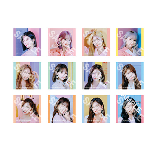 IZ*ONE / IZ*ONE 「Twelve」 POP-UP STORE GOODS (スクエアステッカーセット)
