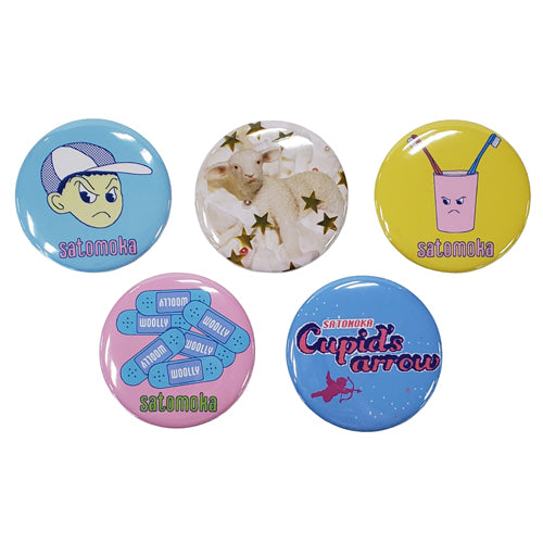 さとうもか / WOOLLY TOUR 2021 GOODS 缶バッジ（目隠し 5種