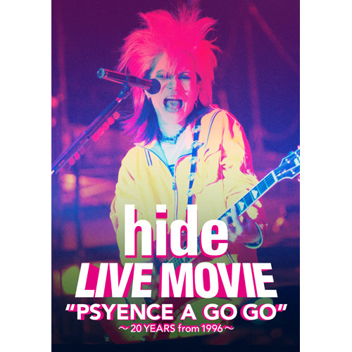 hide / LIVE MOVIE'PSYENCE A GO GO' ~20YEARS from 1996~【DVD】