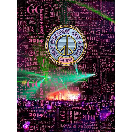 GIRLS' GENERATION LOVE & PEACE　初回限定　新品 少女時代 / GIRLS' GENERATION ～LOVE&PEACE～ Japan 3rd Tour【初回盤