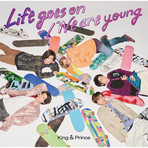 King & Prince / Life goes on / We are young【通常盤(初回プレス)】【CD MAXI】