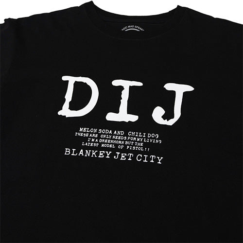 【再販】BLANKEY JET CITY / BJC D.I.J. T-shirts 【グッズ】