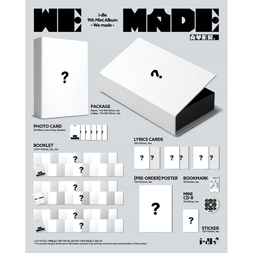 i-dle / We made【A ver.】【CD】