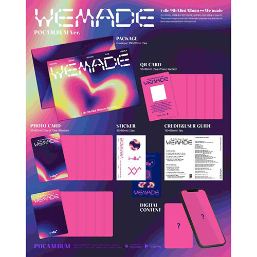 i-dle / We made【POCA ALBUM】【グッズ】