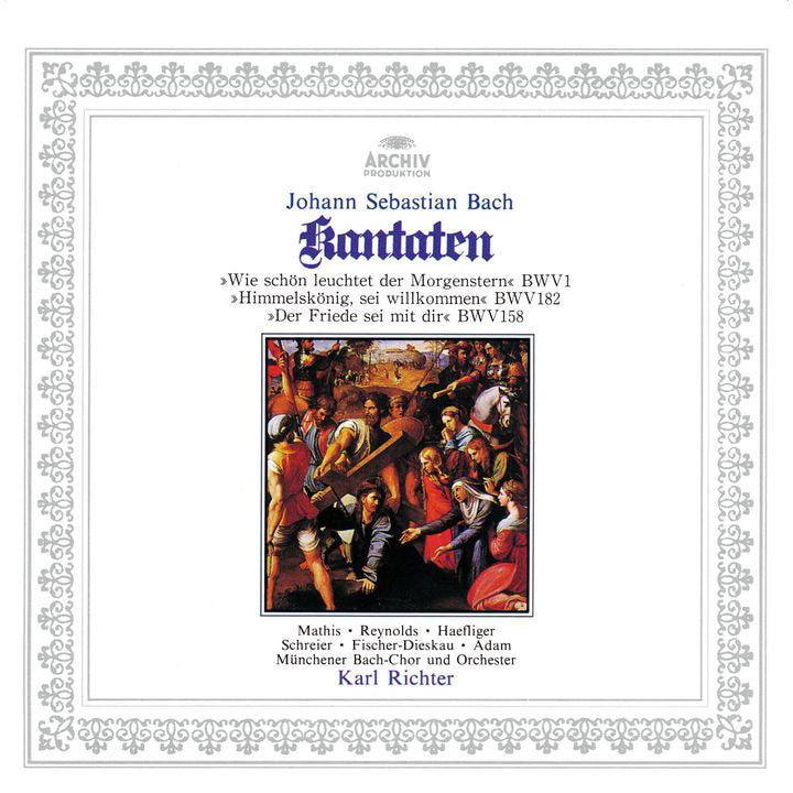 カール・リヒター / J.S.バッハ：カンタ－タ集 第1・182・158番【初回