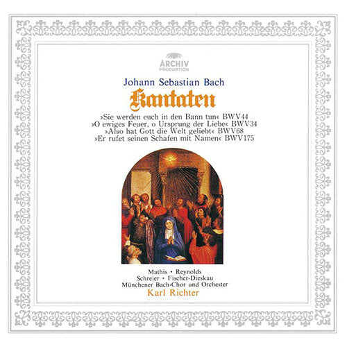 カール・リヒター / J.S.バッハ:カンタ-タ集 第44・34・68・175番【初回限定盤】【CD】