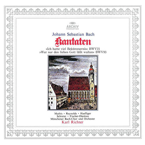 カール・リヒター / J.S.バッハ:カンタ-タ集 第21・93番【初回限定盤】【CD】